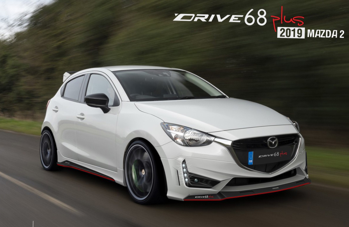 ชุดแต่ง Mazda2 2015-2019 Drive68 Plus 4และ5ประตู